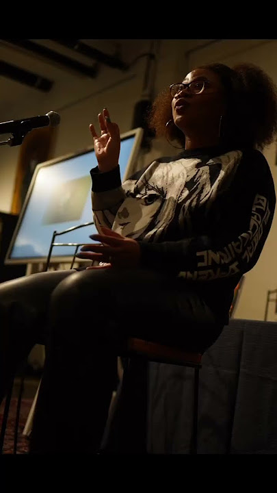 Voetry @ Nuit blanche Toronto showing films, poetry and art :) #blackwomeninfilm #poetryfilm #poetry