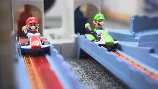 Hot Wheels Mario Kart Bowsers Castle Chaos Play Set Cinematic Toys