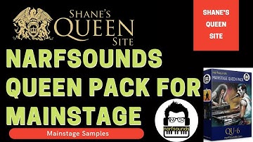 Queen Mainstage Pack by Narfsounds  - How to Download & Use the Mainstage Pack with Samples