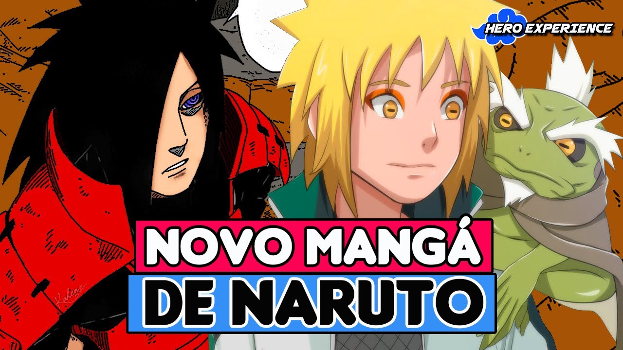 NARUTO VAI GANHAR UM NOVO MANGÁ OFICIAL! 