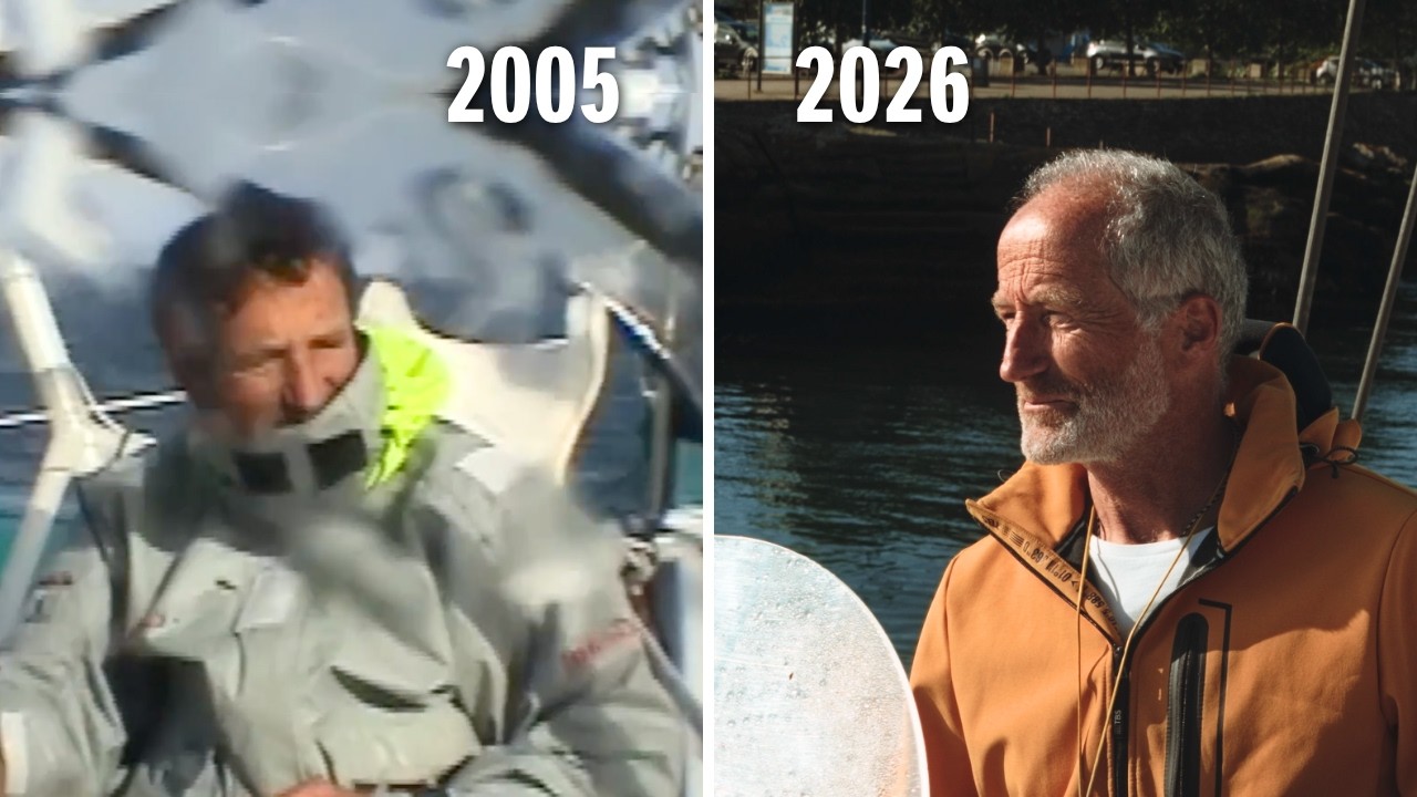 Michel Desjoyeaux revient sur son histoire en course au large en photos !