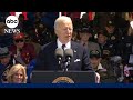 President biden speaks in normandy marking the 80th anniversary of dday