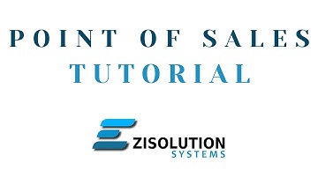 Point Of Sale screen setup and usage