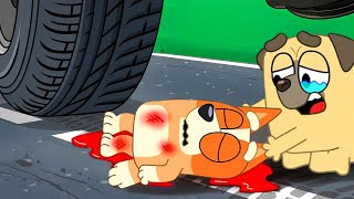 Bingo Cry and Hope Bluey Will Be Fine??| Bluey Funny Animation
