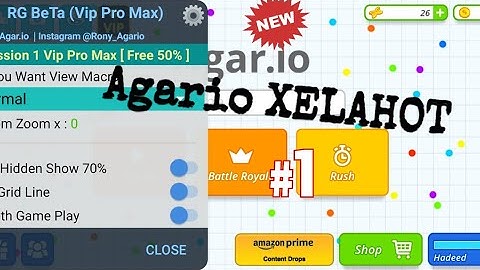 Agario xelahot macro button fast mod menu 2.16.0
