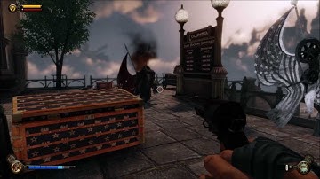 Bioshock Infinite 1999 Mode Playthrough (Sightseer/ Eavesdropper/Scavenger Hunt Achievement) Part 13