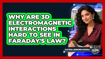 Why Are 3D Electromagnetic Interactions Hard To See In Faraday