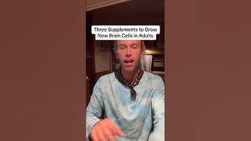 Three Supplements to Grow New Brain Cells. #supplements #brain #lionsmane #robertlove