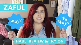 Plus Size Haul, Review & Try On- Zaful