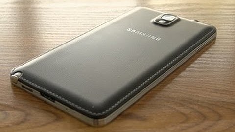 The gigantic Samsung Galaxy Note 3