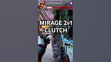 MIRAGE x MASTIFF vs 2scrubs #apexlegends #apex #clutch #gaming #mirageapex #mirage #bamboozled