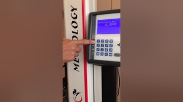 Metrology - Micro Height Gauge  - Function display 1