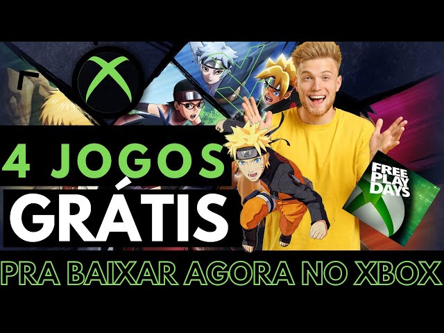 BAIXE AGORA MESMO ESSES 4 JOGOS GRÁTIS NO XBOX 