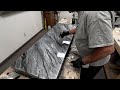 Watch how i created this stone gray epoxy countertop using stone coat epoxy kcdc designs