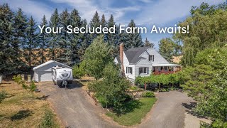Secluded, Self Sufficient Farm For Sale in Kendrick, Idaho!