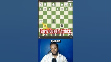 Early Queen attack #chess #chess #chesscom #chesstips #chessgame