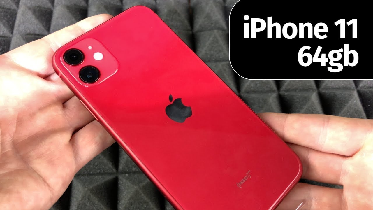 iPhone 11 (PRODUCT)RED 64 GB docomo（Apple iPhone 11 (Red