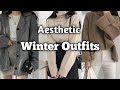 korean outfit ideas | Winter outfits | Aesthatic✨