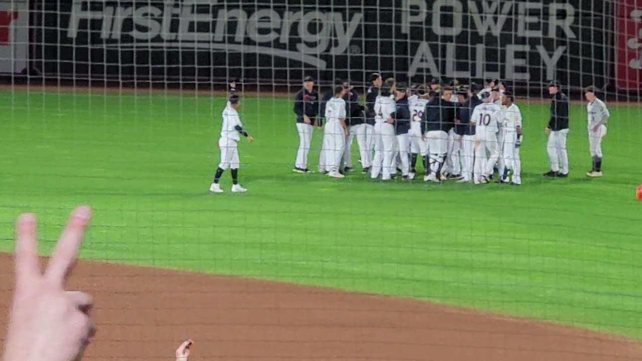 2021 Akron Rubber Ducks Championship. Bo Naylor Game Winning RBI YouTube