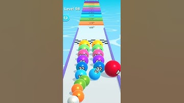 Ball Run 2048 Games Level 58 🎮 #shorts #gamesxplainz #BallRun2048