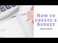 How To Create A Budget #adulting101 #vlogmas #budgetwithme