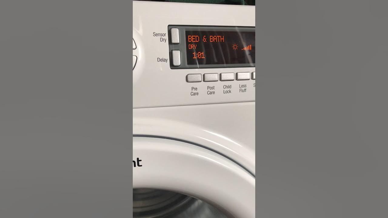 Brand new Hotpoint tumble making terrible noise YouTube