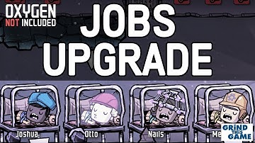 Oxygen Not Included - Occupational Upgrade Preview (JOBS, HATS & CONVEYOR RAILS)
