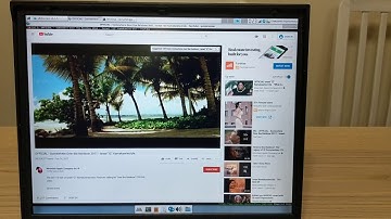 Thinkpad t42p playing YouTube in 2020!