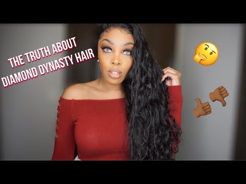 Diamond Dynasty Natural Wave Virgin Hair Extensions Ashley Deshaun Youtube Diamond Dynasty Hair Review 2022