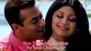 Bollywood 90s Songs ❤️Romantic WhatsApp Status | ❤️Salman Khan and Shilpa Shetty❤️ WhatsApp Status.