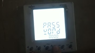 SELEC MFM384 Multifunction meter wiring and programming