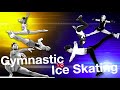Gymnastic and MMA moves on ice | Illusion, Butterfly in skating | Tornado kick ft. Yuzuru & Nathan