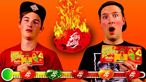 Bean Boozled Fiery Five Challenge | SPICY JELLY BEANS