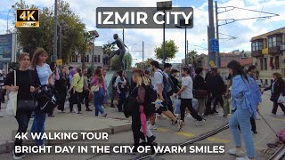 Izmir City Walk | Bright Day in the City of Warm Smiles in 4K