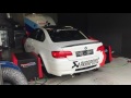 E92 M3 with Akrapovic on A&amp;M Dynapack