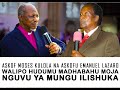 ASKOFU MOSES KULOLA NA ASKOFU EMANUEL LAZARO WALIVYO KUTANA KWA MARA YA KWANZA BAADA YA MGOGORO WA
