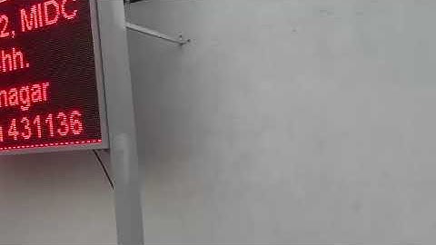 Pollution Parameter Display