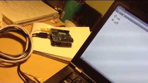 Controlling arduino via ethernet