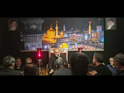 حاج قاسم نکو کرداران در هیئت هفتگی