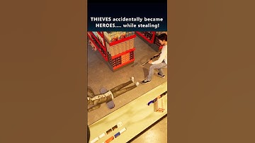 Two Thieves became Heroes Accidentally #shorts #robbery #story