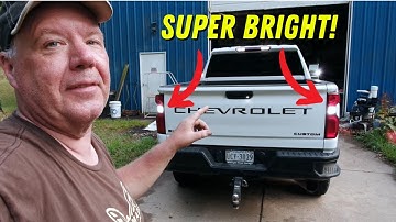How to 2021 Chevy Silverado 2500HD: Removing taillight and replacing reverse bulbs w/LASFit LED bulb