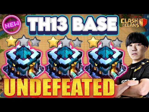 BEST TH13 WAR BASE + RANK BATTLE BASE WITH COPY LINKS ||BEST TH13 FARM AND CWL BASE ANTI- EVERYTHING