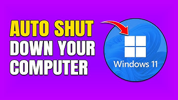 How To Auto Shutdown PC & Laptop (Windows 10/11)