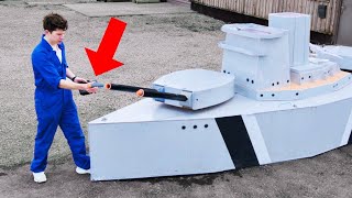 Giant RC Battleship Build