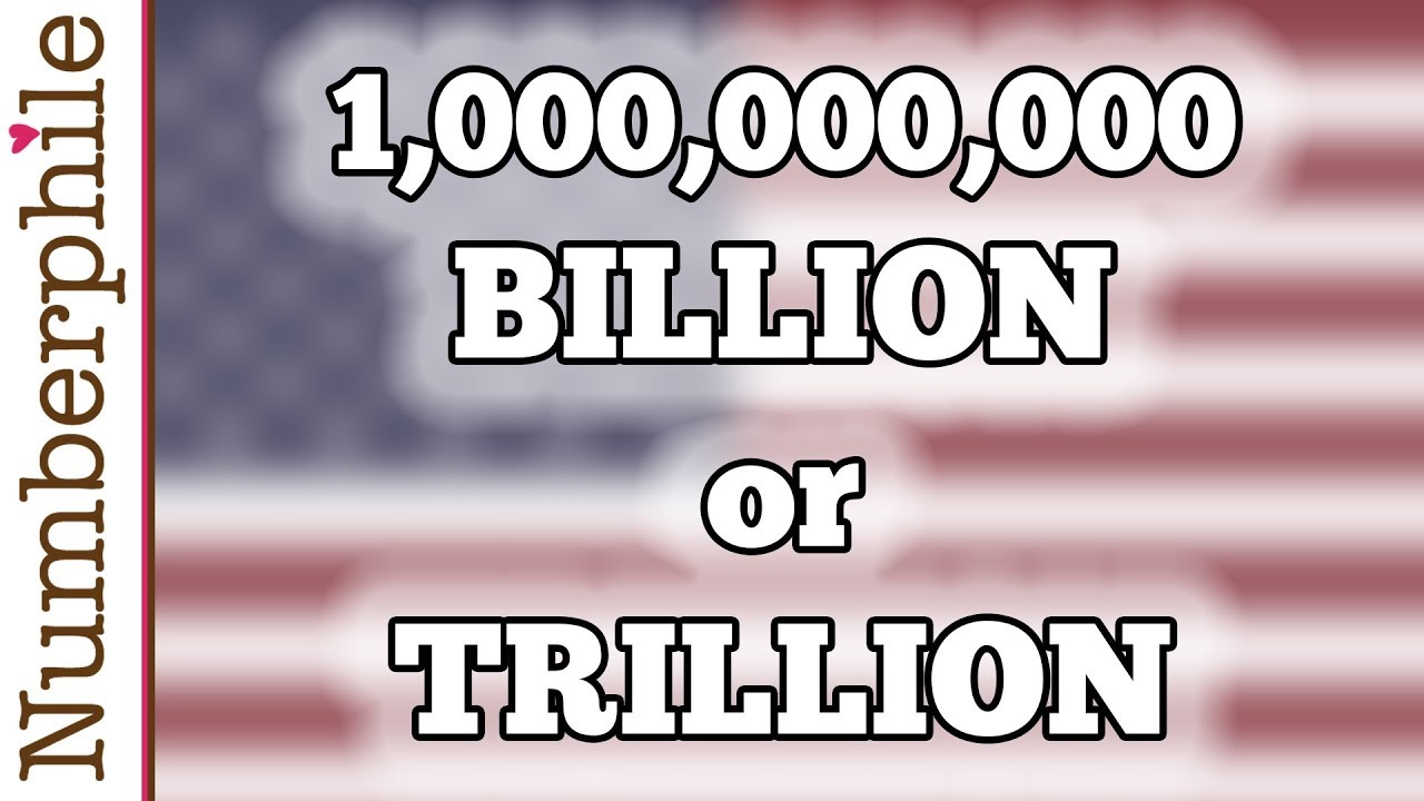 How Big Is A Billion Numberphile YouTube