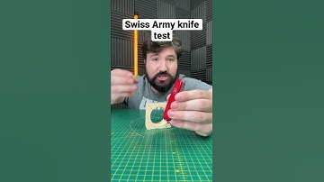 This is an insane Swiss Army knife test!