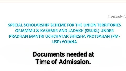 Official List Of Documents Released To Be Uploaded At Time of Admission in PMSSS 2025-26.