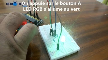Commander LED RGB par Micro:bit