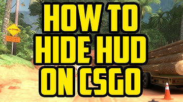 CS:GO - How To Hide HUD In CS:GO 2016 (QUICK & EASY) - Hide HUD Console Command CS GO