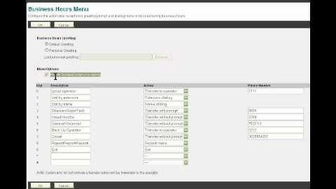 Simple Signal Auto Attendant Setup